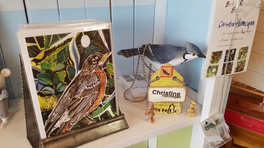 Christine Hannegan, artist, Rockaway Beach